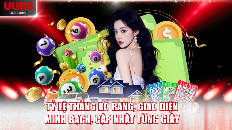 Tỷ lệ thắng rõ ràng, giao diện minh bạch, cập nhật từng giây